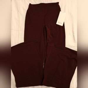 Lululemon Garnet Wunder Under SmoothCover Ult Flare Pants NWT